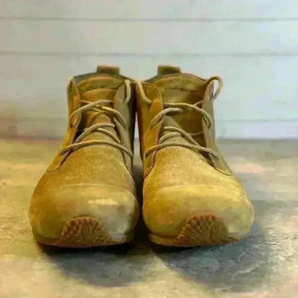 Eddie Bauer Women's Transition Suede Lace Up Walking Chukka Boot Brown Size 10 - Picture 4 of 11